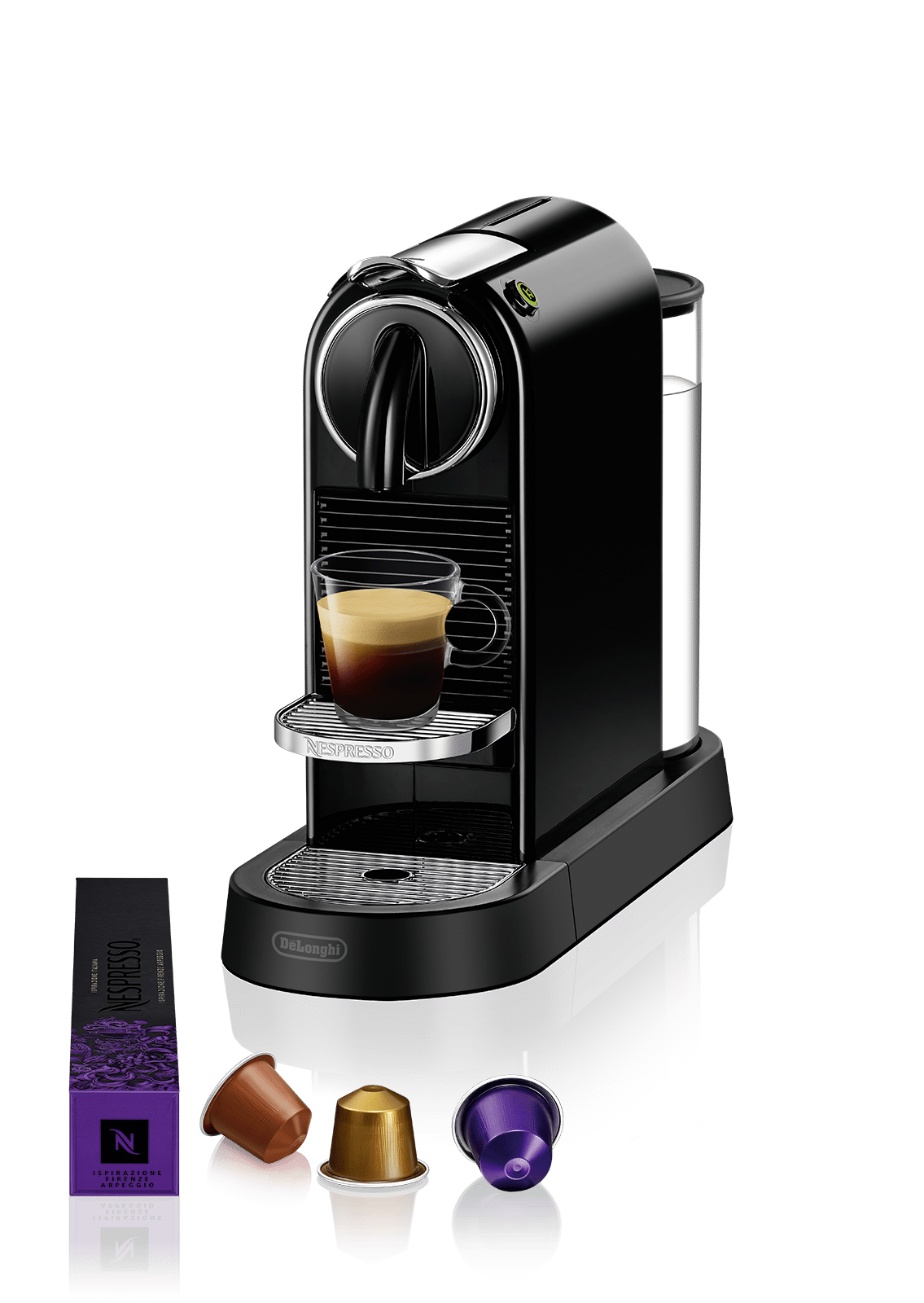 EN 167.B Citiz schwarz Nespresso-Kapselmaschine
