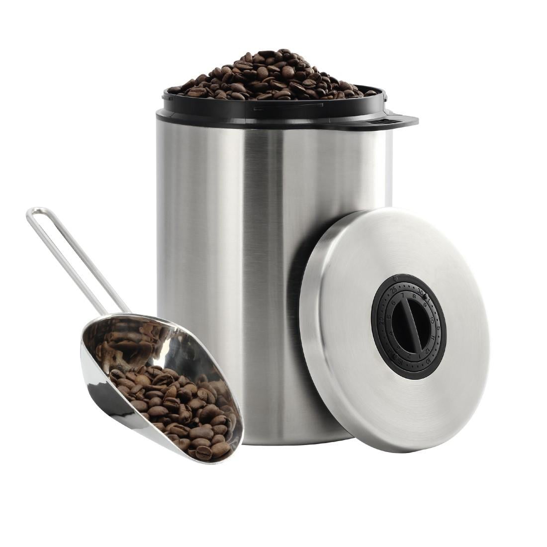 Edelstahldose für 1 kg Kaffeebohnen