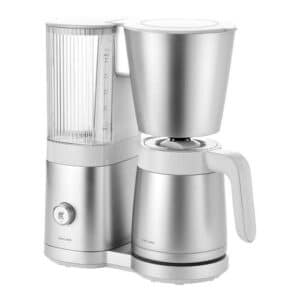 Enfinigy Silber-Weiß Filterkaffeemaschine