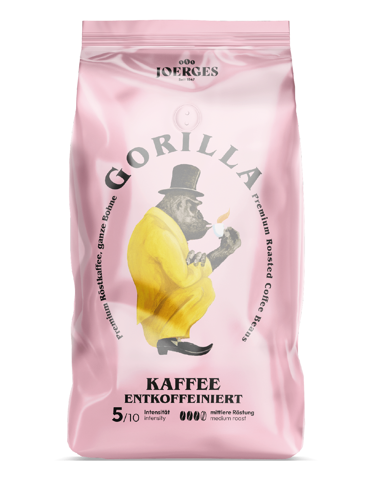 Gorilla Entkoffeiniert 1000g Kaffee