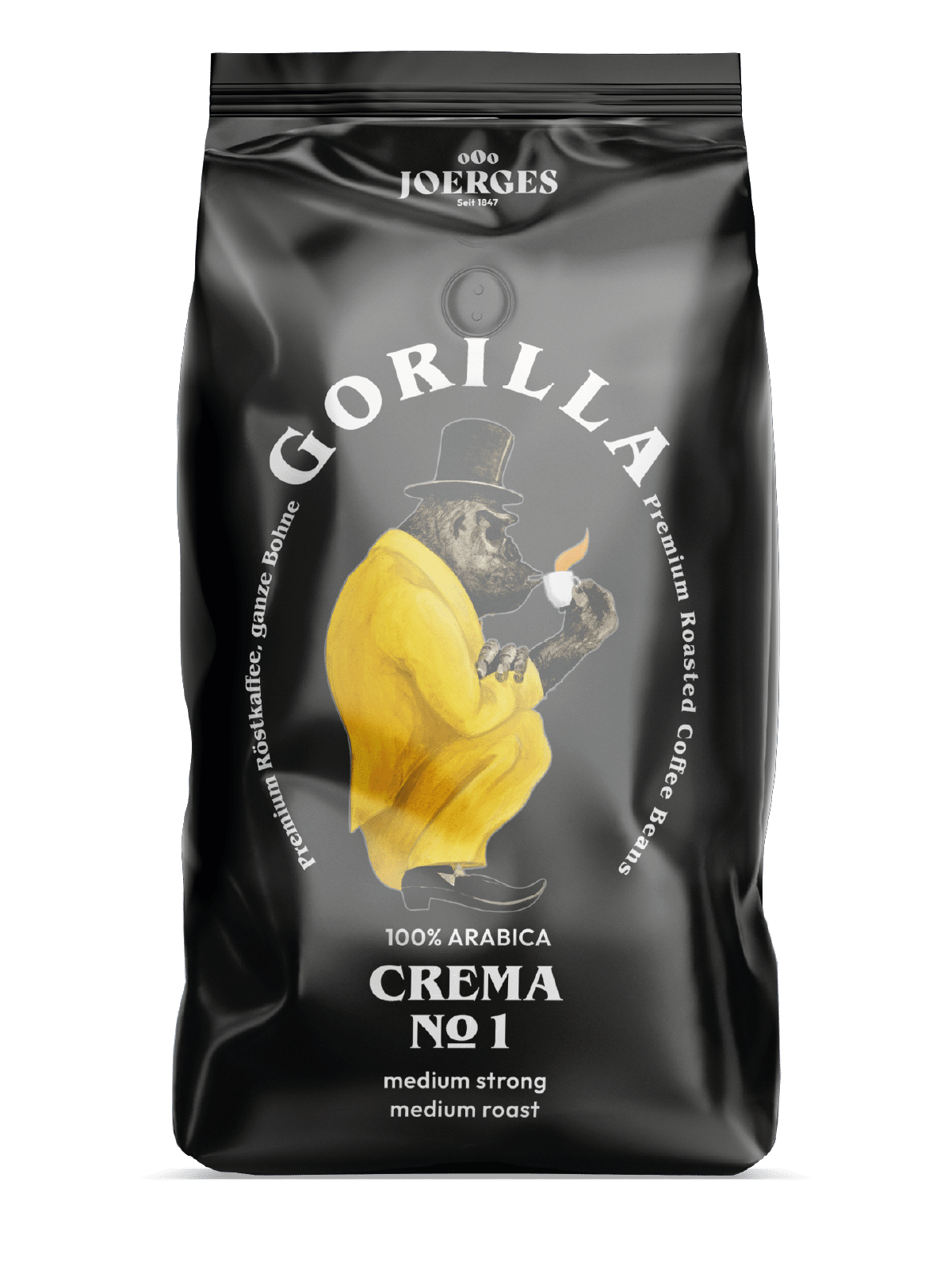 Gorilla Espresso Crema No 1 1000g Kaffee