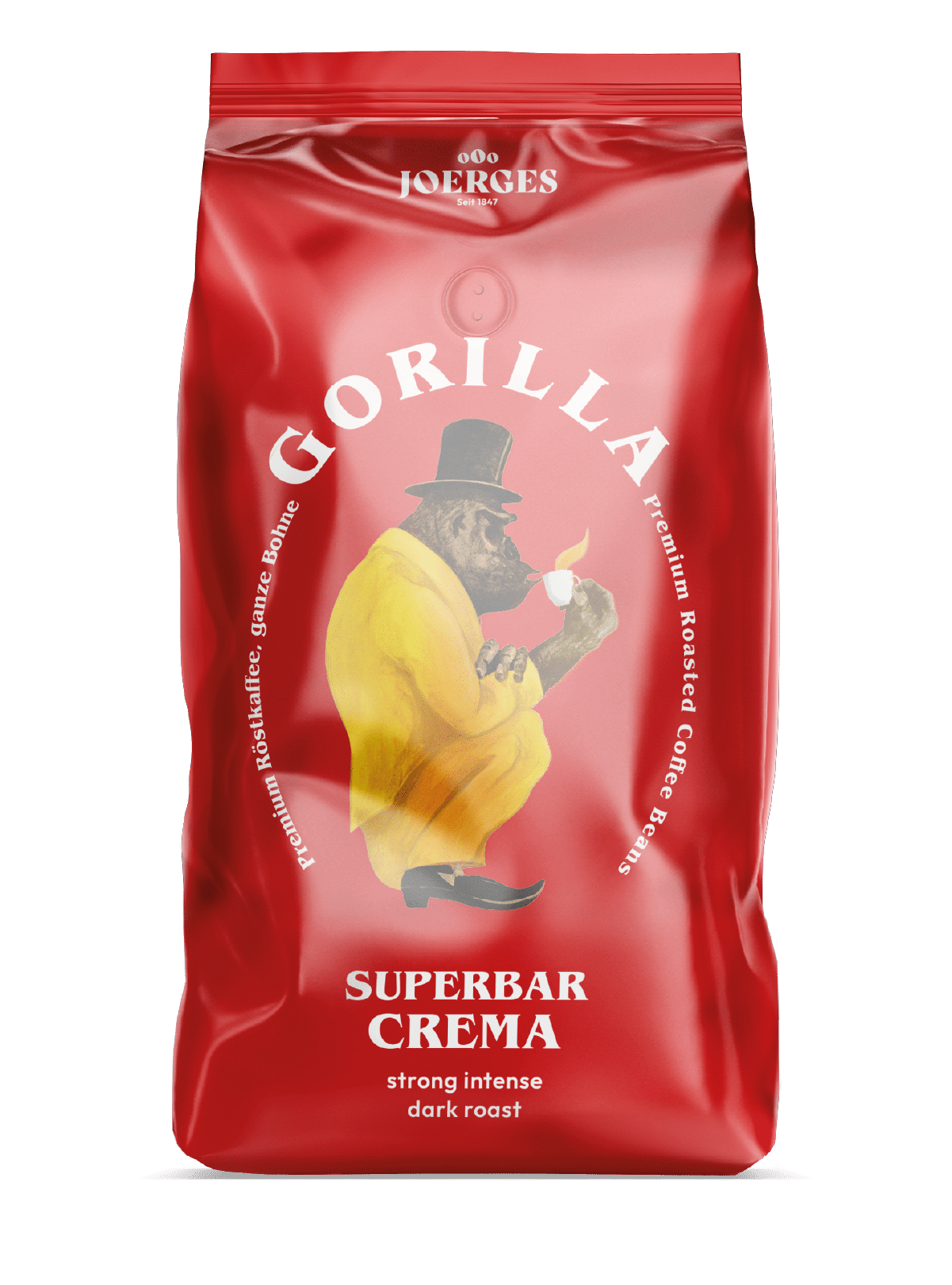 Gorilla Espresso Super Bar Crema 1000g Kaffee