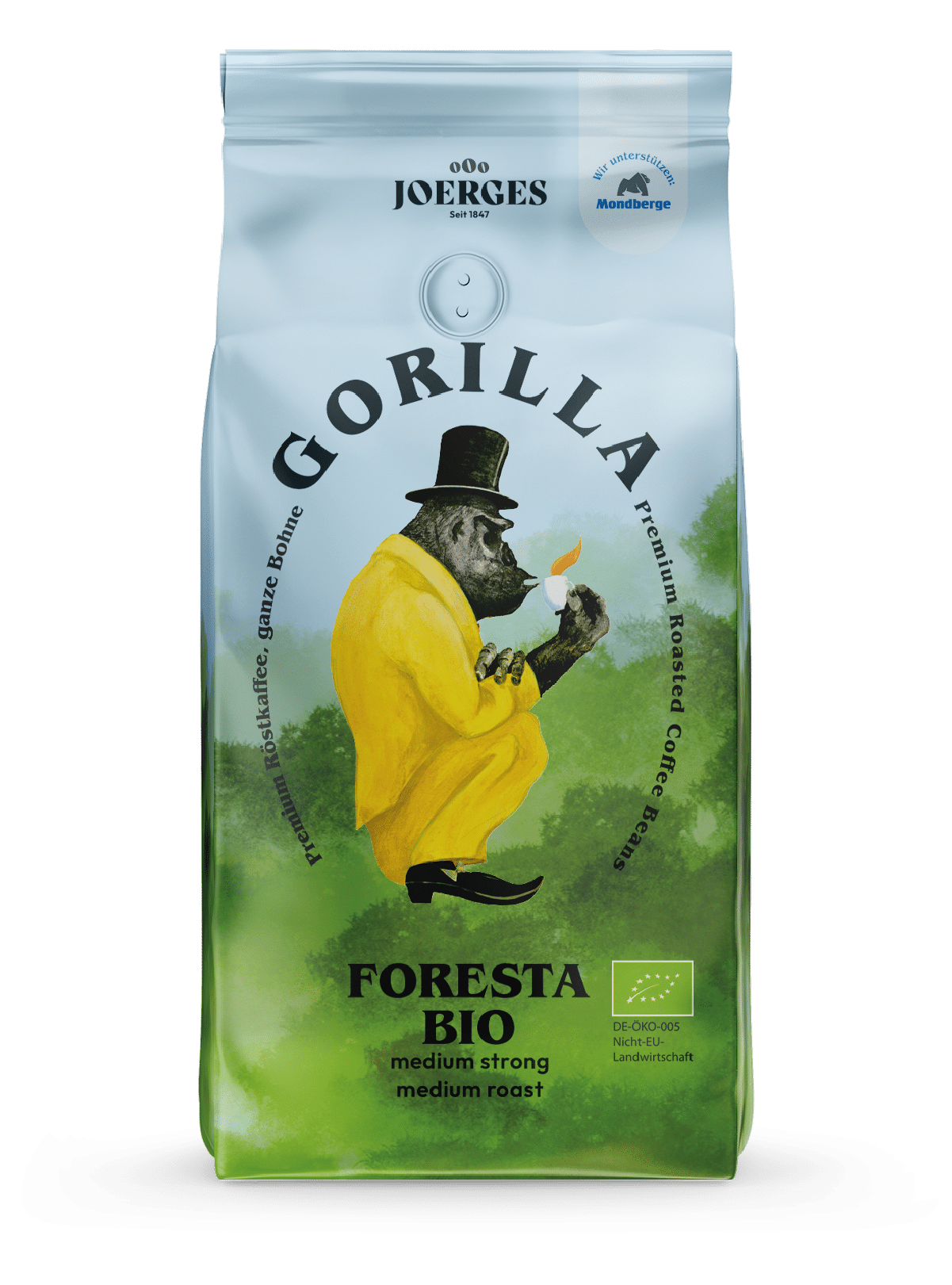 Gorilla Foresta Bio 1000g Kaffee