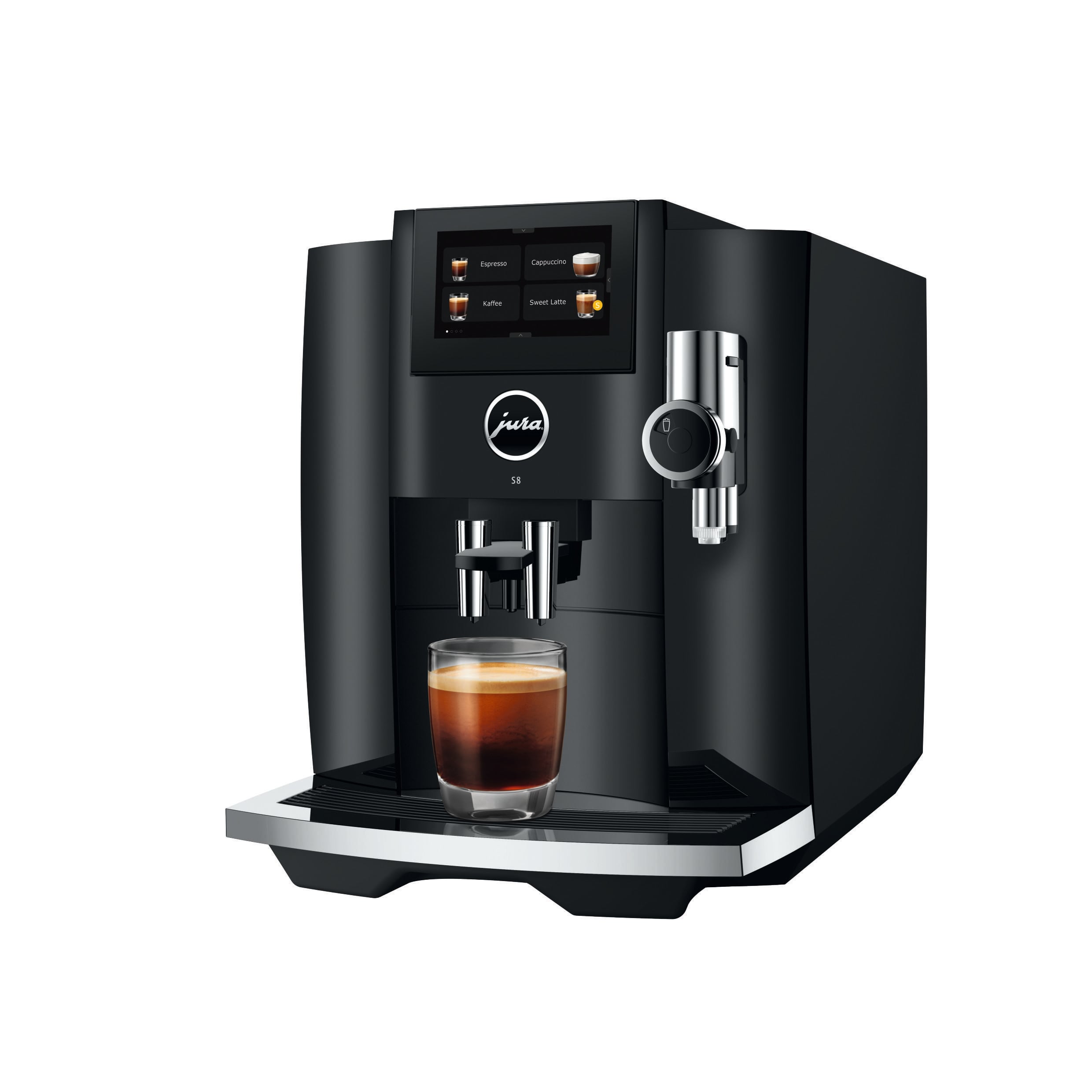 S8 Piano Black (EB) Kaffeevollautomat