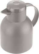 SAMBA Quick Press 1 l Puder-grau Thermoskanne