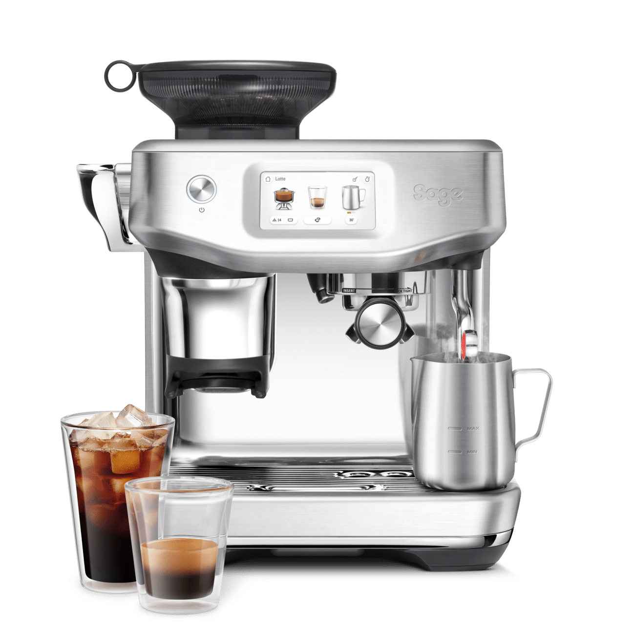 SES882BSS Siebträger-Espressomaschine