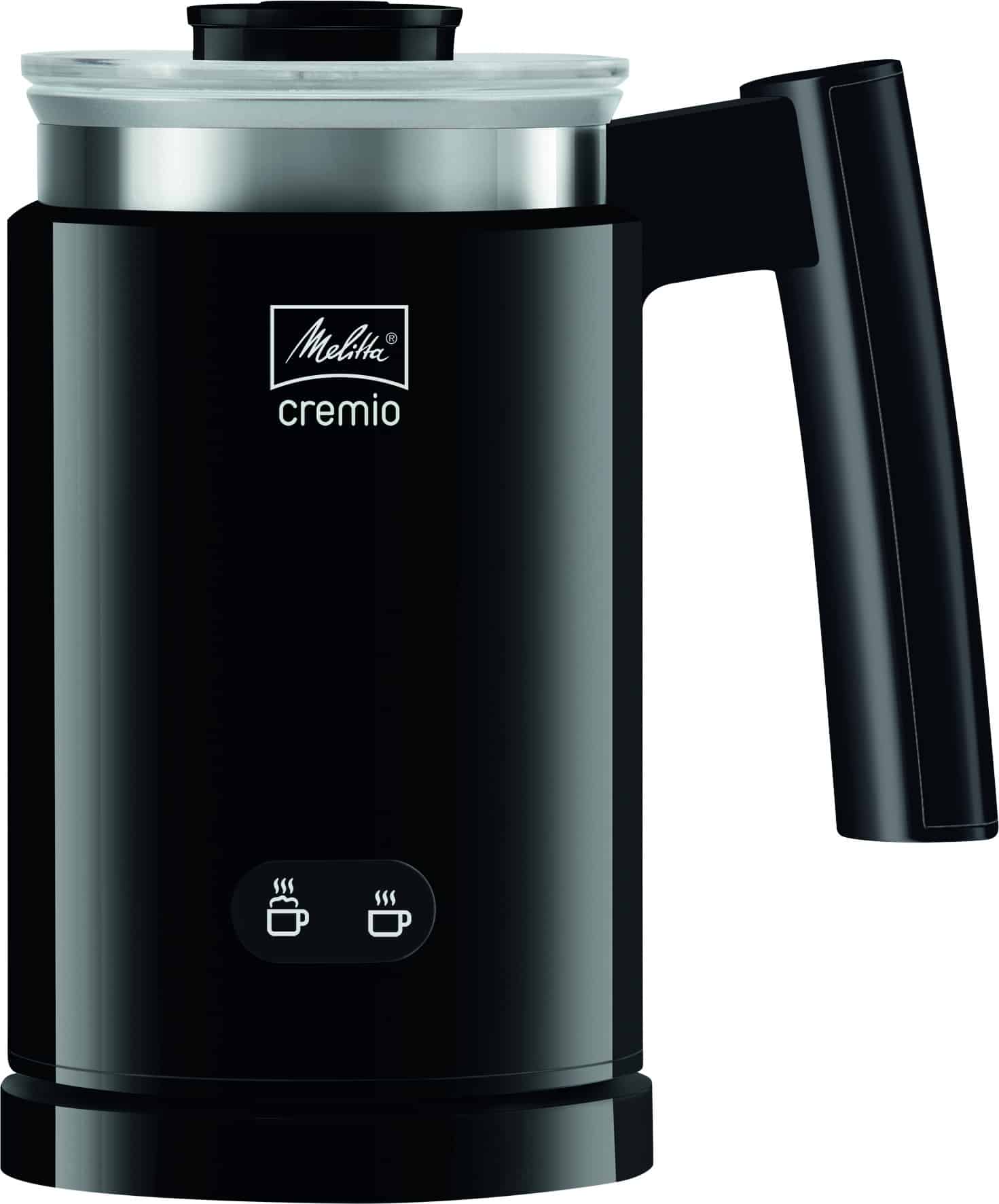 Typ 1014-02 Cremio II schwarz Milchaufschäumer